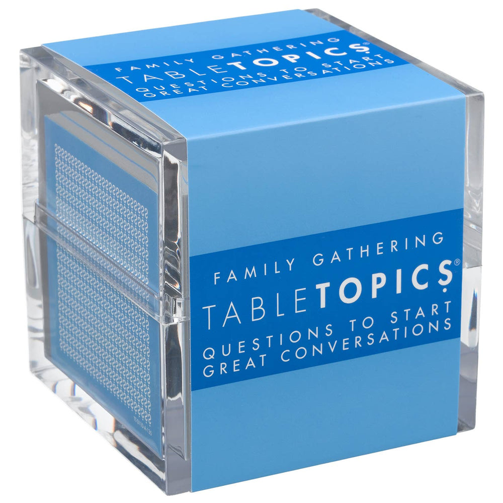 TABLETOPICS Family Gathering - Conversation Starter Game