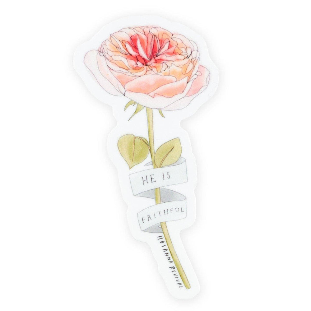Scripture Stickers: He is Faithful