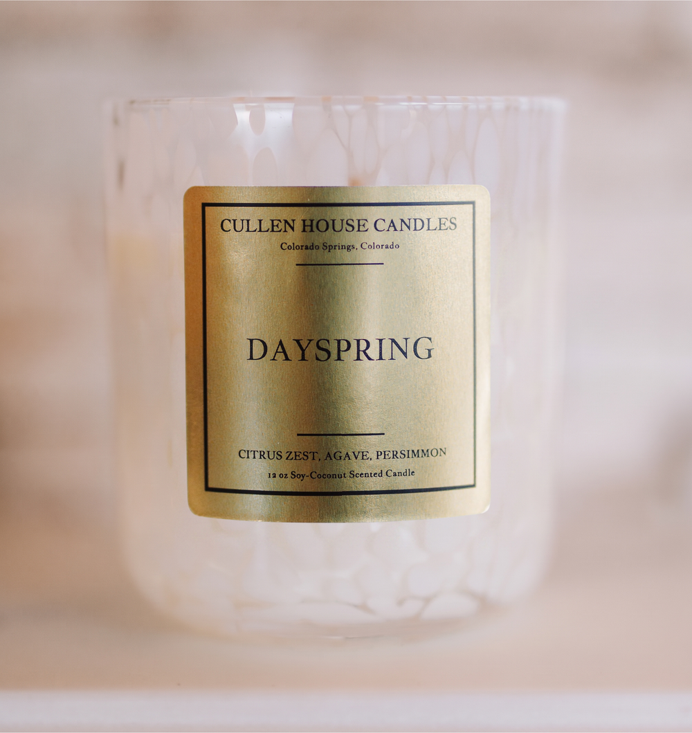 Dayspring: Scripture Candle