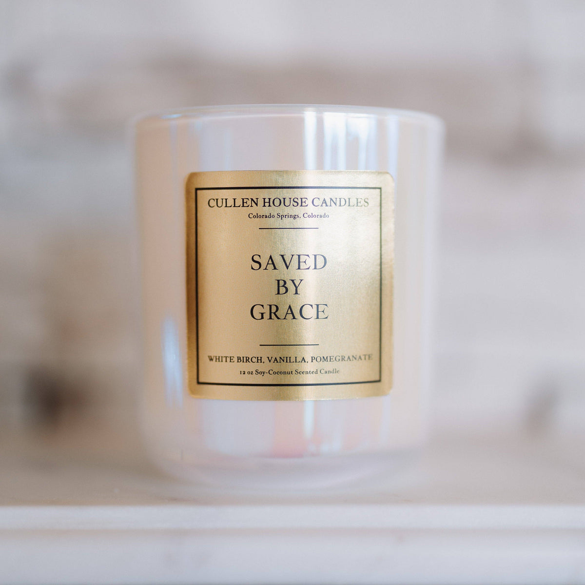 Saved by Grace: Scripture Candle
