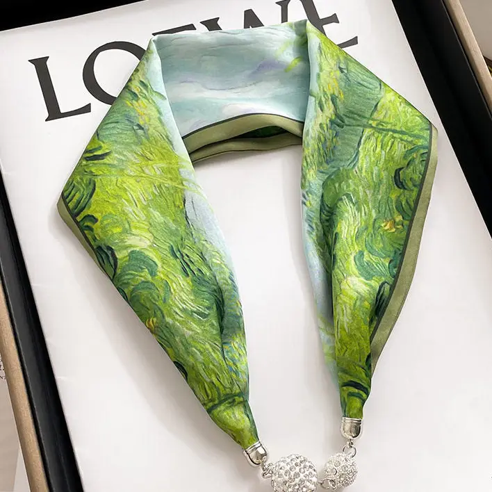 Willow Silk Scarf