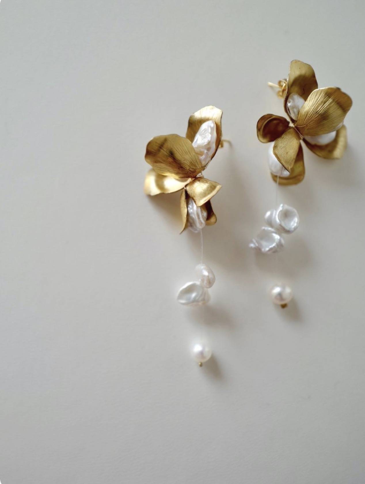 Petal Drop Earrings