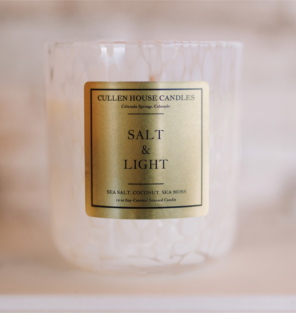 Salt and Light: Scripture Candle