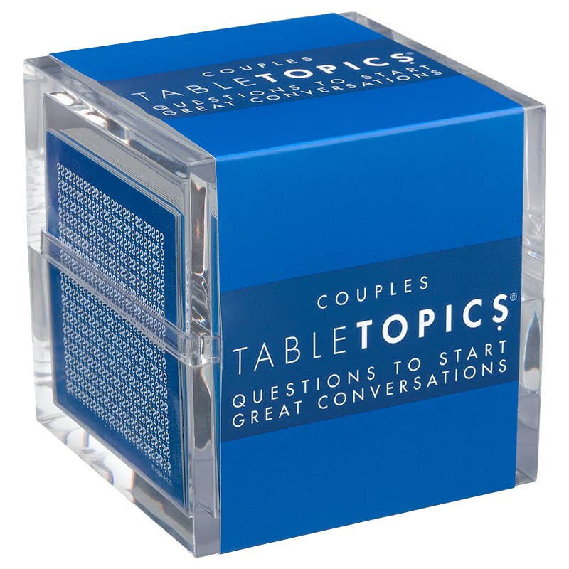 TABLETOPICS Couples - Conversation Starters for Deeper Conversation