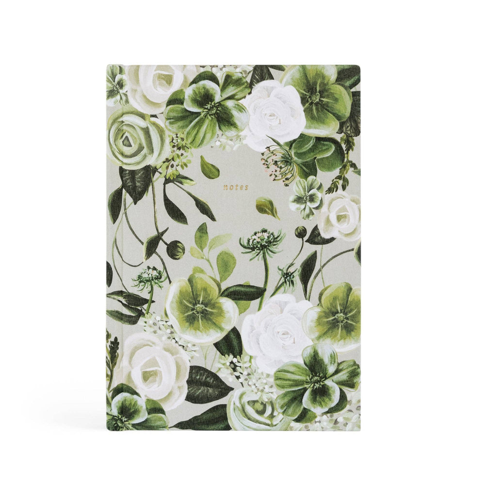 Notebook: Gold-foiled Dorset Garden